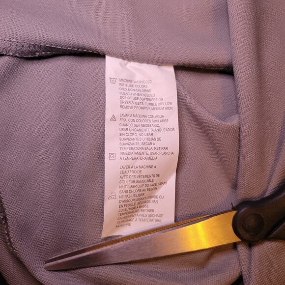 Dickies Mens Work Gray Crew Neck Short Sleeves Pullover T Shirt Size Medium - Picture 9 of 10